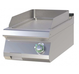 1 zónás RedFox asztali elektromos rostlap sima, krómozott sütőfelülettel